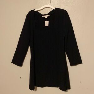 Boston Proper Women’s Split Hem Square Neck Tunic Medium